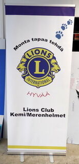 Roll-Up Lions Club Kemi/Merenhelmet