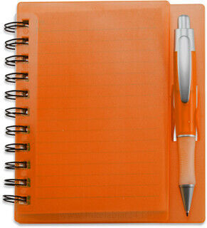 Lined notepad in plastic case 2. picture