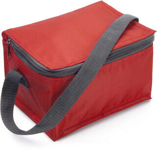 Six can polyester cooler bag. 3. picture