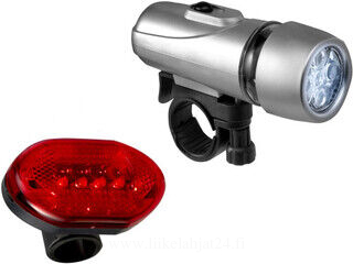 Set of two bicycle lights