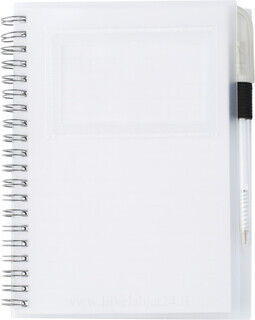 Wire bound notebook. 4. picture