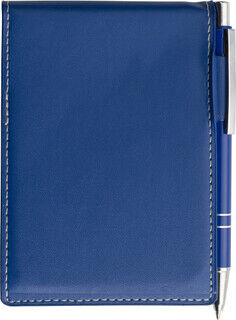 Notebook with PU cover and pen. 2. picture