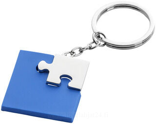 Puzzle piece key chain