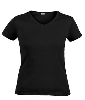 ladies V-neck T-shirt 4. picture