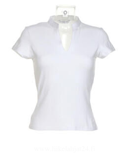 Corporate Short Sleeve V-Neck Top 4. picture