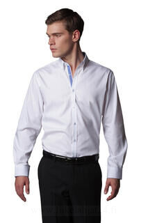 Contrast Premium Oxford Button Down Shirt LS 4. picture