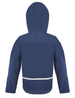 Kids TX Performance Hooded Softshell Jacket 3. picture
